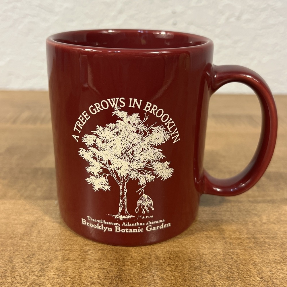 Vintage Brooklyn Botanic Garden Burgundy‎ Mug